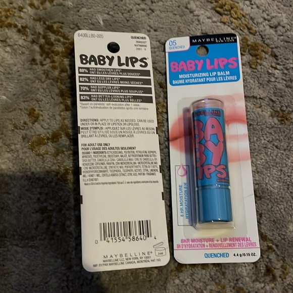 NWT Maybelline Baby Lips 05 Quenched - Picture 2 of 5